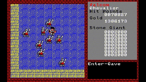画像ギャラリー No.004のサムネイル画像 / 「EGGコンソール ザナドゥ シナリオII PC-8801mkIISR」本日配信。高い難度に多くのRPGファンをうならせた名作がSwitchに登場