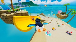 画像ギャラリー No.005のサムネイル画像 / 対戦相手を踏みつけペンギンが空を駆ける最大40人のサバイバルレースゲーム「Faaast Penguin」,基本プレイ無料で9月に登場予定