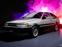 「首都高バトル」，収録車種紹介ムービー第5弾「TOYOTA LEVIN GT-APEX 3door（AE86L）」を公開。ハチロク・レビンが登場