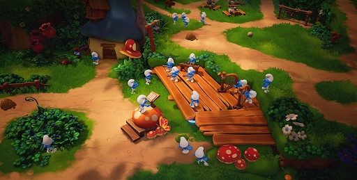 画像ギャラリー No.006のサムネイル画像 / 夢の世界を舞台にした「The Smurfs Dreams」は，親子で楽しめる3Dプラットフォームアクション［gamescom］