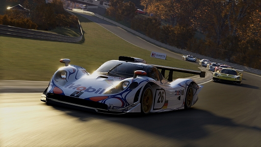 画像ギャラリー No.001のサムネイル画像 / 「Project Motor Racing」，MAZDA 787B/RX-7 GTO，GILLET VERTIGO，Porsche 911 GT1の特徴や走行性能を加藤達彦選手が解説