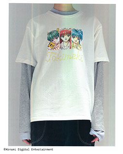 画像ギャラリー No.002のサムネイル画像 / 「ときめきメモリアル」がアパレルアイテムに。Tシャツやポロシャツ型ニットなどが8月7日に発売