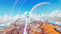 画像ギャラリー No.010のサムネイル画像 / ホバーボードで広大な惑星を駆け巡り,巨大生物も討伐できる。オープンワールド型SFアクションADV「スター・オーバードライブ」,本日発売