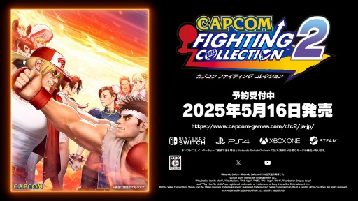 画像ギャラリー No.021のサムネイル画像 / 「カプコン ファイティング コレクション2」の発売日が2025年5月16日に決定。本日より予約受付を開始
