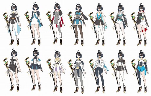 画像ギャラリー No.046のサムネイル画像 / ［インタビュー］「ユミアのアトリエ 〜追憶の錬金術士と幻創の地〜」キャラクターデザインのべにたま氏に聞く，主人公を生む苦労。ライザの次って，辛くないですか？