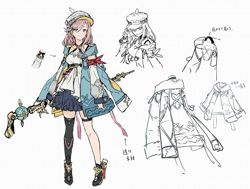 画像ギャラリー No.050のサムネイル画像 / ［インタビュー］「ユミアのアトリエ 〜追憶の錬金術士と幻創の地〜」キャラクターデザインのべにたま氏に聞く，主人公を生む苦労。ライザの次って，辛くないですか？