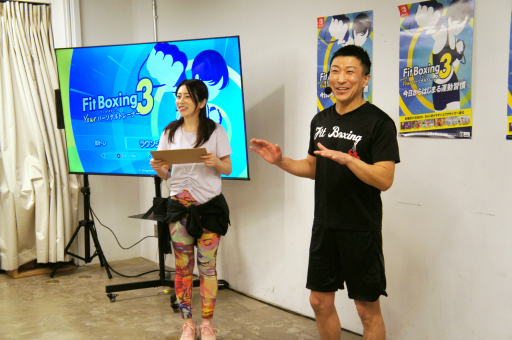 画像ギャラリー No.005のサムネイル画像 / 「Fit Boxing 3」リアルイベントをレポート。50人のファンたちが3月実装のインストラクターの先行体験やシリーズ監修者によるレッスンを楽しんだ