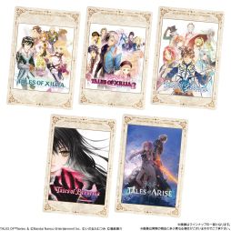 画像ギャラリー No.004のサムネイル画像 /  「テイルズ オブ」シリーズの30周年を記念したカードウエハース，11月に発売決定。歴代タイトルのメインビジュアルなどを描いたカードを封入