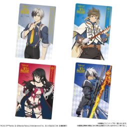 画像ギャラリー No.007のサムネイル画像 /  「テイルズ オブ」シリーズの30周年を記念したカードウエハース，11月に発売決定。歴代タイトルのメインビジュアルなどを描いたカードを封入