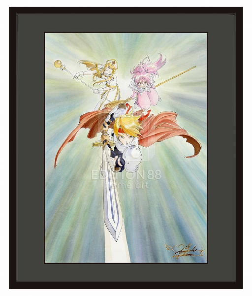 画像ギャラリー No.002のサムネイル画像 / 「テイルズ オブ」シリーズ30周年記念のアート展を有楽町マルイ，なんばマルイで開催決定。イラストや原画など約60点以上を展示