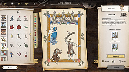 画像ギャラリー No.003のサムネイル画像 / 「インクリナティ」の続編「Scriptorium: Master of Manuscripts」は,自分だけの写本挿絵を作り出すアートフルな経営シミュレーション
