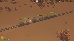 画像ギャラリー No.004のサムネイル画像 / 戦略SLG「Railblazer」のSteamストアページがオープン。列車を運行しつつ，さまざまなトラブルに対応してランダム生成される世界を探索しよう