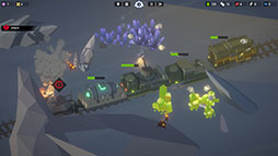 画像ギャラリー No.005のサムネイル画像 / 戦略SLG「Railblazer」のSteamストアページがオープン。列車を運行しつつ，さまざまなトラブルに対応してランダム生成される世界を探索しよう