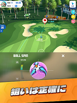 画像ギャラリー No.004のサムネイル画像 / スマホ向け「Golf Super Crew」,グローバル事前登録の受付を開始。最大20人と同時に試合を進められるゴルフゲーム