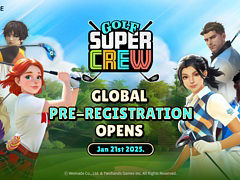 スマホ向け「Golf Super Crew」，グローバル事前登録の受付を開始。最大20人と同時に試合を進められるゴルフゲーム