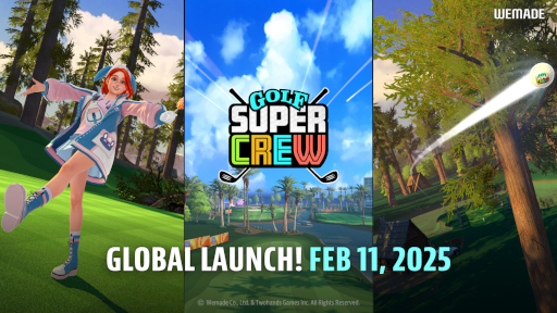 画像ギャラリー No.001のサムネイル画像 / スマホ向けゴルフゲーム「Golf Super Crew」，正式リリース。競争コンテンツと関連したブロックチェーン要素も搭載