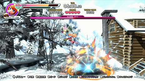 画像ギャラリー No.012のサムネイル画像 / 魔法少女×コンボアクションが楽しめる「爆裂！スイーツランド」Switch版をリリース。新技の追加や操作感の向上を実施