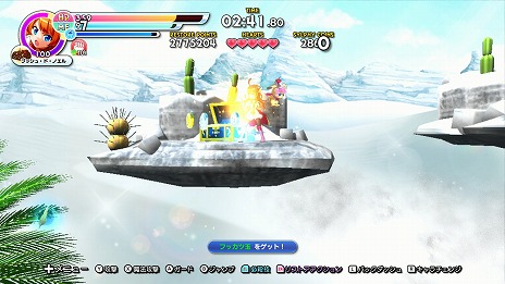 画像ギャラリー No.018のサムネイル画像 / 魔法少女×コンボアクションが楽しめる「爆裂！スイーツランド」Switch版をリリース。新技の追加や操作感の向上を実施