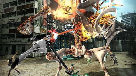 画像ギャラリー No.012のサムネイル画像 / 産まれた瞬間，懲役100万年。マルチプレイアクション「FREEDOM WARS Remastered」本日発売。高難度の新モード「大罪人」を追加