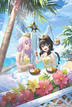 画像ギャラリー No.004のサムネイル画像 / 「蜘蛛ですが、なにか？ 迷宮の支配者」×TVアニメ「転生したら剣でした」コラボを開始。フランやアマンダ，クリムトらが参戦