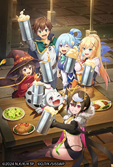 画像ギャラリー No.002のサムネイル画像 / 「蜘蛛ですが、なにか? 迷宮の支配者」,アニメ「このすば」とのコラボイベントが開幕