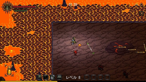 画像ギャラリー No.008のサムネイル画像 / レトロなグラフィックスでダークファンタジー世界を描くアクションRPG「ソウルハンター〜血の輪舞」，本日正式リリース