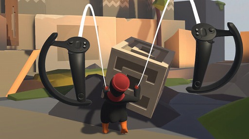 画像ギャラリー No.001のサムネイル画像 / ふにゃふにゃ協力アクション「Human Fall Flat VR」発表。VRコントローラーで直感的にキャラクターを動かせる