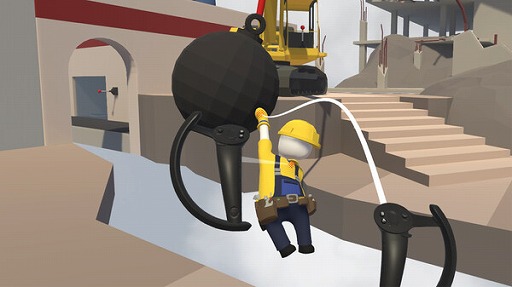 画像ギャラリー No.003のサムネイル画像 / ふにゃふにゃ協力アクション「Human Fall Flat VR」発表。VRコントローラーで直感的にキャラクターを動かせる