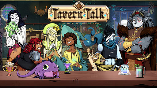 画像ギャラリー No.001のサムネイル画像 / Switch版「タヴァントーク」,10月3日に発売決定。ファンタジー世界の酒場を舞台に魔法の飲み物やクエストを提供するビジュアルノベル
