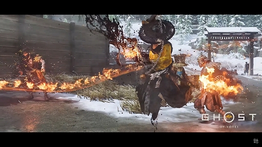 画像ギャラリー No.004のサムネイル画像 / 「Ghost of Yōtei」，篤が使いこなす武器のひとつ“鎖鎌”を紹介するゲームプレイ映像を公開