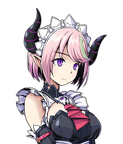 画像ギャラリー No.010のサムネイル画像 / 「グリム・ガーディアンズ サーヴァント・オブ・ザ・ダーク」発表。悪魔でメイドの姉妹が魔王の復活を目指して戦う探索型2D横スクロールアクション