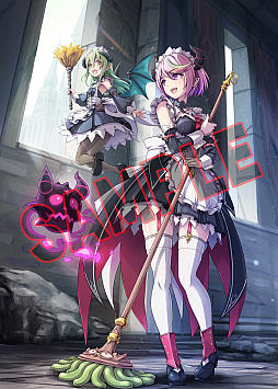 画像ギャラリー No.009のサムネイル画像 / 「グリム・ガーディアンズ サーヴァント・オブ・ザ・ダーク」，ライバルキャラの殲雷魔王ライゼノーグと，悪魔メイド長 ライサを紹介