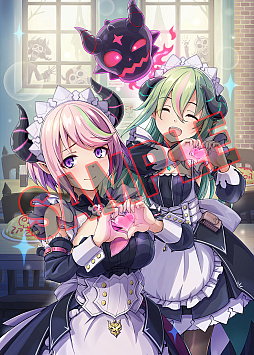 画像ギャラリー No.011のサムネイル画像 / 「グリム・ガーディアンズ サーヴァント・オブ・ザ・ダーク」，ライバルキャラの殲雷魔王ライゼノーグと，悪魔メイド長 ライサを紹介