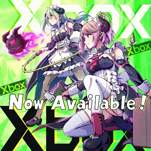 画像ギャラリー No.003のサムネイル画像 / Xbox版「グリム・ガーディアンズ サーヴァント・オブ・ザ・ダーク」本日配信。悪魔でメイドの姉妹を使い分けて戦う探索型2D横スクロールACT