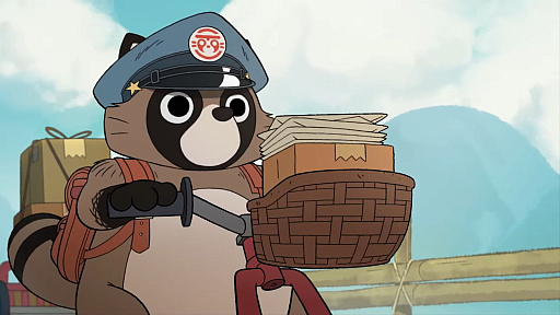 画像ギャラリー No.003のサムネイル画像 / タヌキがBMXに乗って荷物を届けるアクションゲーム「Tanuki Pon's Summer」発表。夏の田舎町をトリックプレイで駆け抜けろ［TGS2024］