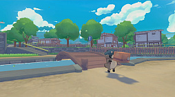 画像ギャラリー No.008のサムネイル画像 / タヌキがBMXに乗って荷物を届けるアクションゲーム「Tanuki Pon's Summer」発表。夏の田舎町をトリックプレイで駆け抜けろ［TGS2024］
