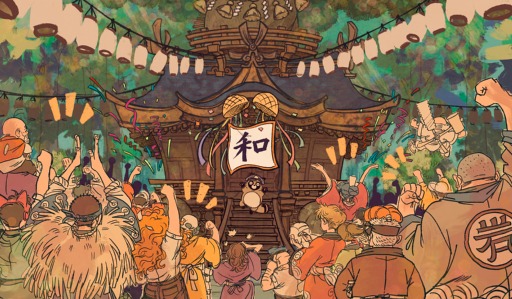 画像ギャラリー No.013のサムネイル画像 / 田舎でタヌキが自転車技を決める「TANUKI: Pon's Summer」，言葉の代わりに全身で表現する会話がかわいい［BitSummit］