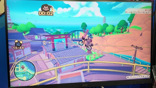 画像ギャラリー No.015のサムネイル画像 / 京都風の田舎町をタヌキがBMXで駆け抜ける「TANUKI: Pon's Summer」は，コンセプトはまっすぐそのまま，完成度はぐんと上がった［BitSummit］