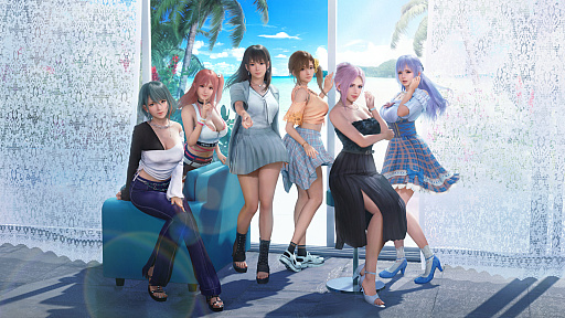 画像ギャラリー No.002のサムネイル画像 / ［インタビュー］ビーチバレーから恋愛アドベンチャーに。「Venus Vacation PRISM」は「DOAXVV」から6人の女の子が登場