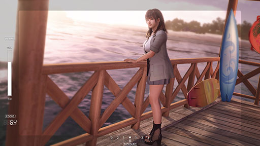 画像ギャラリー No.003のサムネイル画像 / 「Venus Vacation PRISM」のゲームサイクルが公開に。写真撮影は構図はもちろん,ボケや露光量なども調整できる本格的なものに