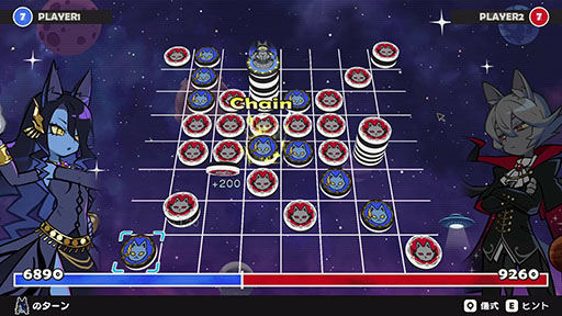 画像ギャラリー No.003のサムネイル画像 / オセロの常識を覆す新作PCゲーム「DevilReversi」,11月21日にSteamで発売。コマを重ね置きすることでひっくり返せないコマを召喚!?