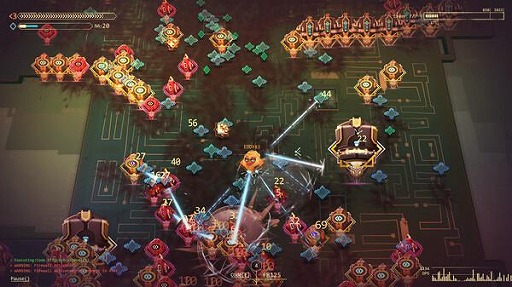 画像ギャラリー No.010のサムネイル画像 / SFローグライクアクション「サバイバルコード」,Ver.1.0をSteamで正式リリース。150以上のノードを組み合わせて戦う電脳バトル