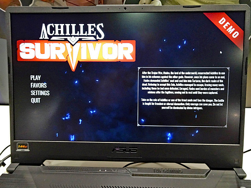 画像ギャラリー No.001のサムネイル画像 / タワーディフェンスとサバイバーのハイブリッド！　「Achilles: Survivor」試遊レポート［TGS2024］