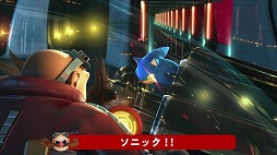 画像ギャラリー No.003のサムネイル画像 / 京王線の車内ビジョンにて,「ソニック」が出演する英語番組が10月7日から放送予定