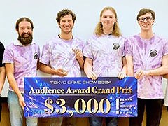 「センス・オブ・ワンダー ナイト 2024」，最高賞受賞作品は「Esophaguys」。首が伸びるお爺さんたちが登場するパーティーゲーム［TGS2024］