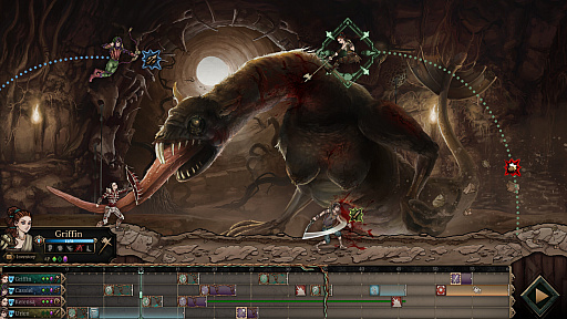 画像ギャラリー No.001のサムネイル画像 / 時間を編集して戦うターン制ローグライクRPG「Tarnished Blood」をチェック。10月2日にアーリーアクセス版のリリースも開始［TGS2024］