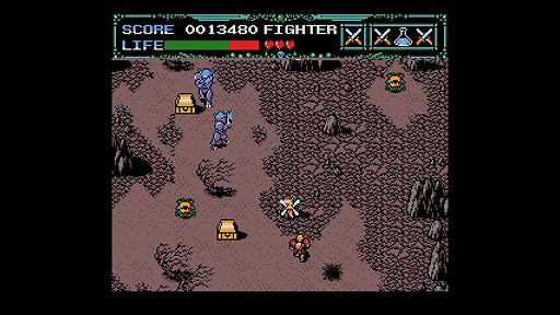 画像ギャラリー No.004のサムネイル画像 / 「EGGコンソール アンデッドライン MSX2」本日配信。能力の異なる3人の主人公から1人を選び，6つのステージの攻略に挑む