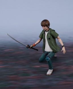 画像ギャラリー No.004のサムネイル画像 / 「SIREN」のプラモデル「PLAMATEA 須田恭也」が2026年4月に発売決定。焔薙や宇理炎(盾),火かき棒などが手持ち可能な付属品に