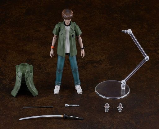 画像ギャラリー No.010のサムネイル画像 / 「SIREN」のプラモデル「PLAMATEA 須田恭也」が2026年4月に発売決定。焔薙や宇理炎(盾),火かき棒などが手持ち可能な付属品に
