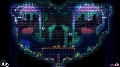 画像ギャラリー No.003のサムネイル画像 / 「ANIMAL WELL」のXbox Series X|S版が本日配信開始。美しく恐ろしい動物がはびこる洞窟を探索する2Dアクション